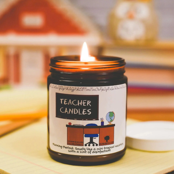 Mini Teachers Candles - abcthreads
