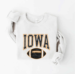 Vintage Iowa Football Favorite Fleece Supersoft Sweatshirt - abcthreads