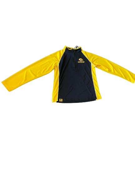 Women's Performance 1/4 Zip Iowa Hawkeyes Pullover - abcthreads