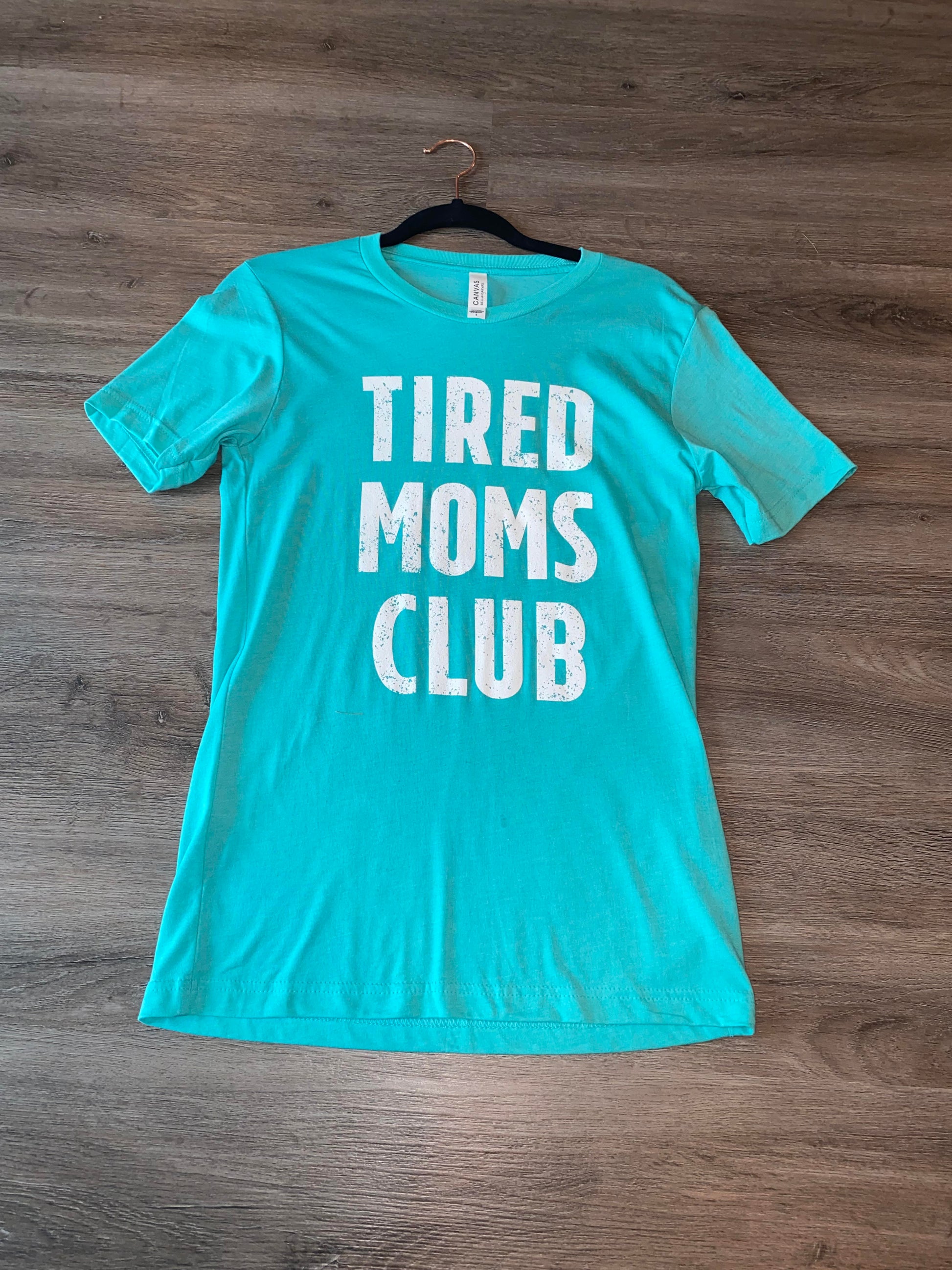 Tired Moms Club Graphic Tee - abcthreads