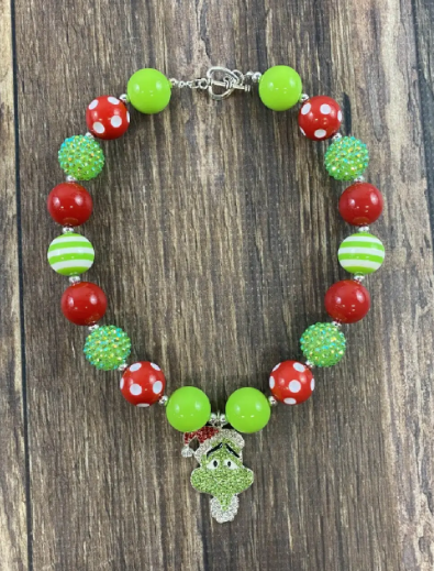 Grinch necklace 2025