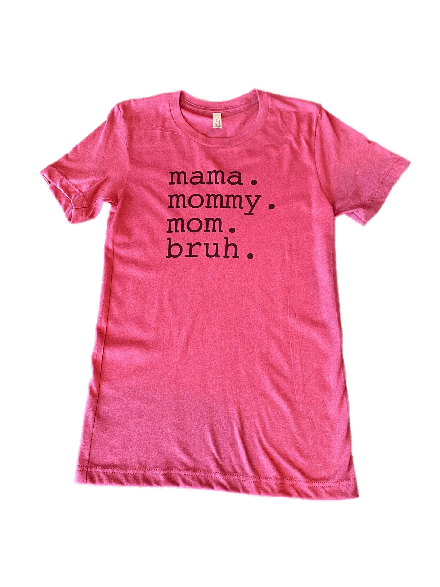 Mama  Mommy Mom Bruh Graphic Crewneck TShirt - abcthreads