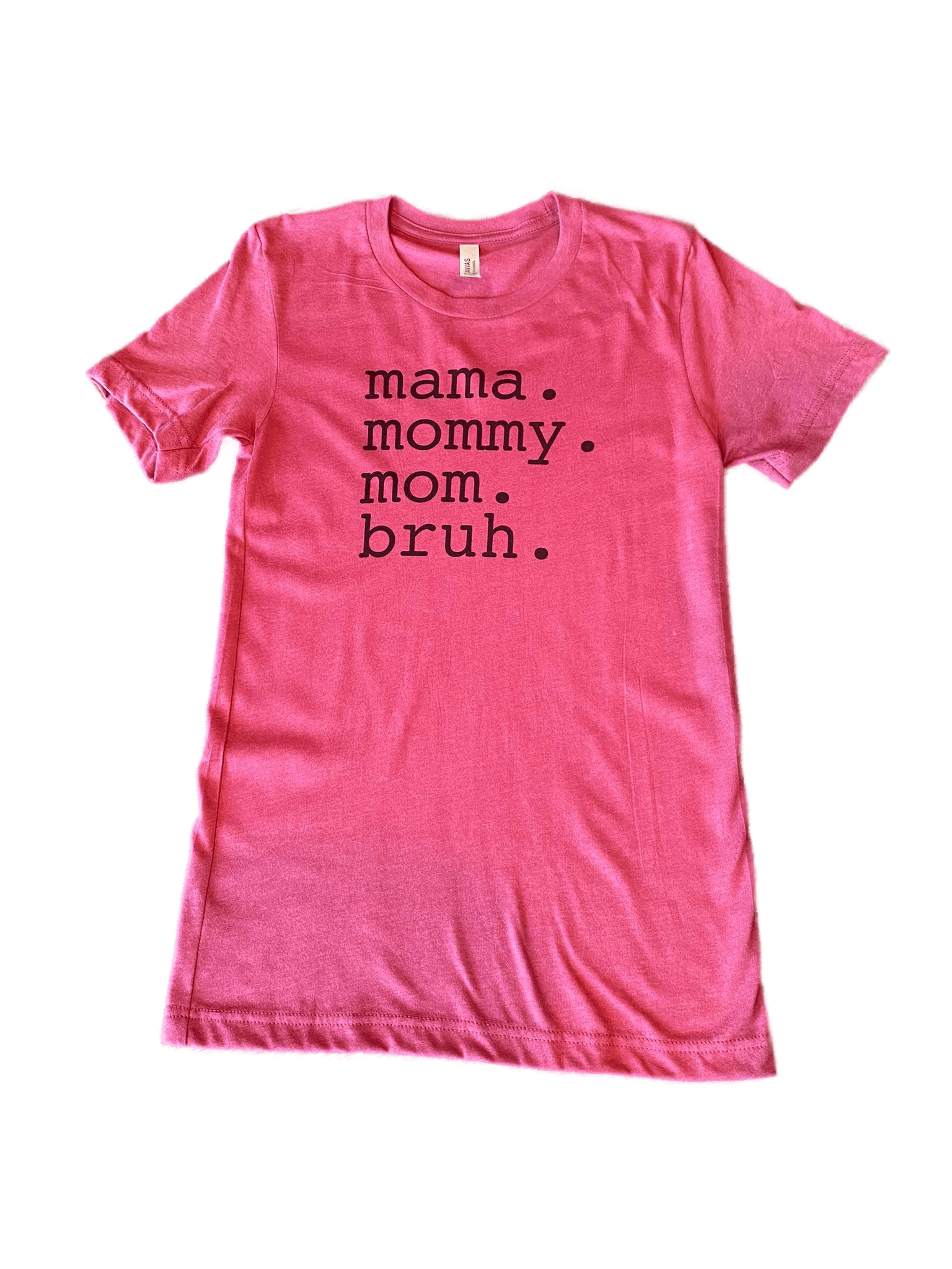 Mama  Mommy Mom Bruh Graphic Crewneck TShirt - abcthreads